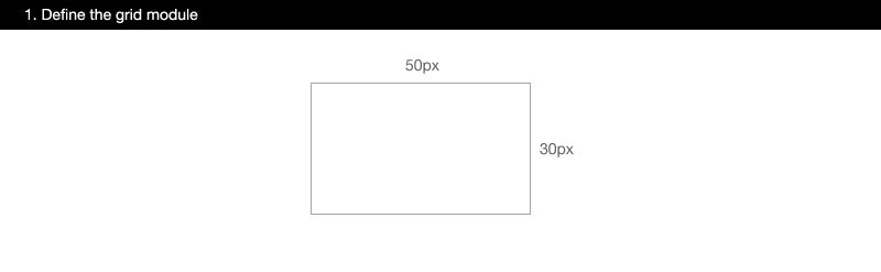 Image showing creating a grid module Image showing creating a grid module