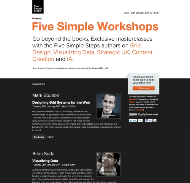 Five Simple Workshops