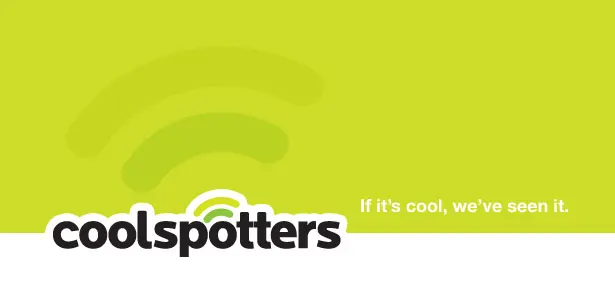 Coolspotters Logo: Designed by Mark Boulton Design Ltd.